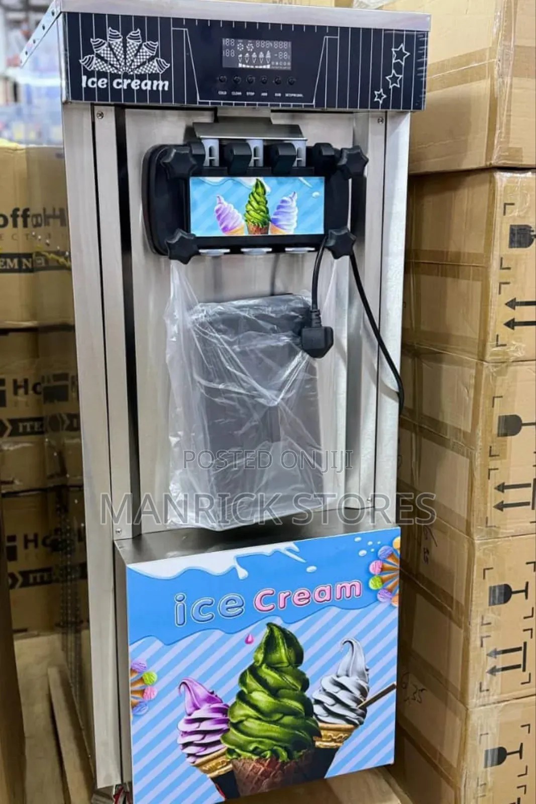 New Winning Star Ice Cream Machine -Commercial