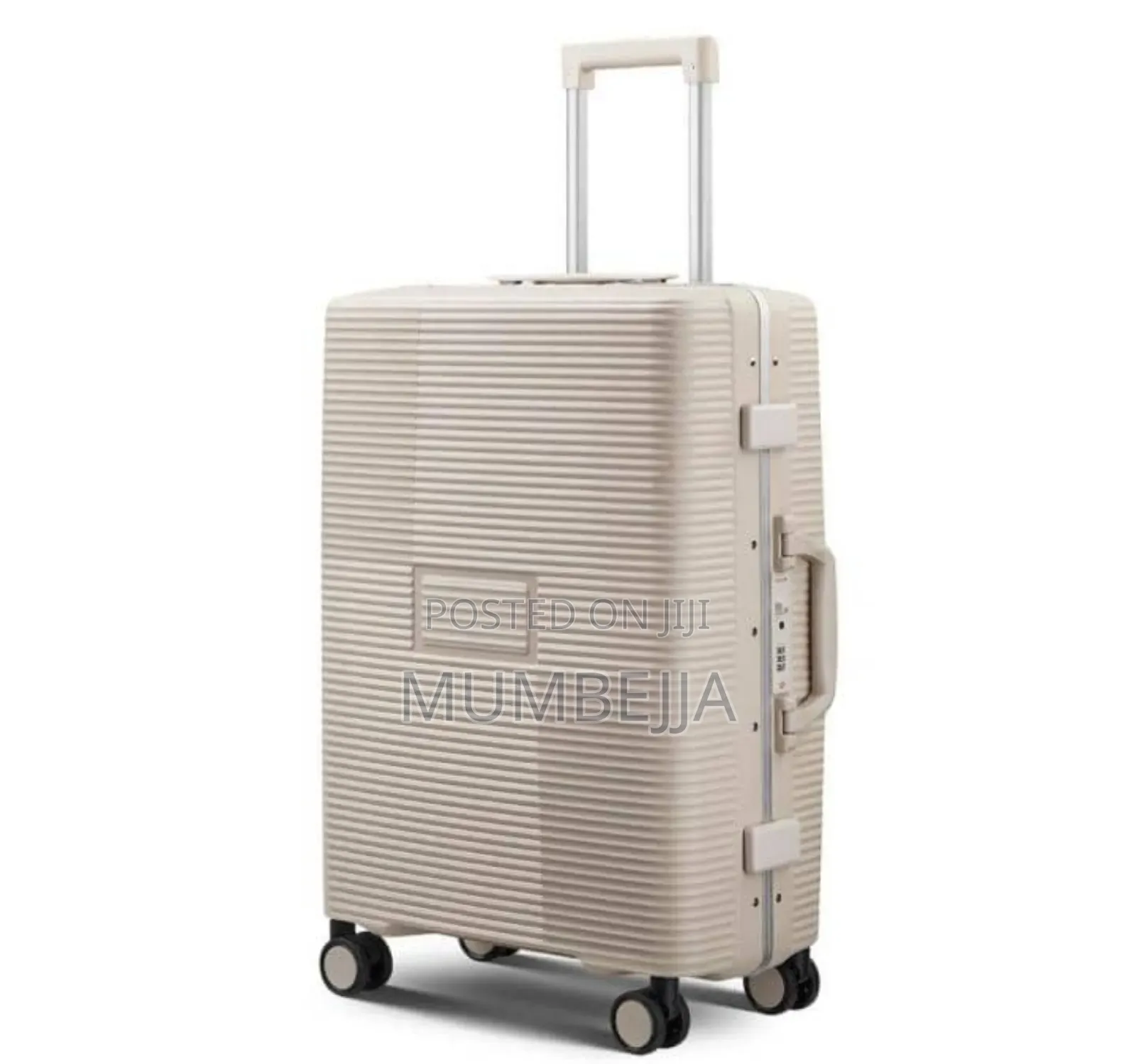 Original Hard Shell Ribbed Textured Suitcase