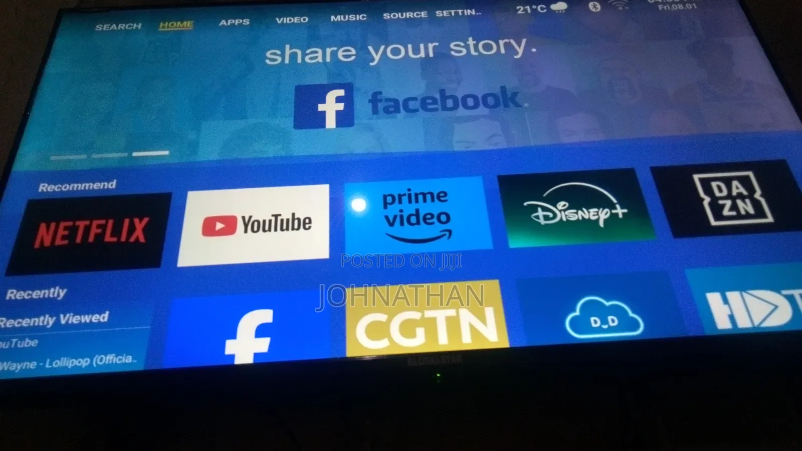 Globalstar Android Tv