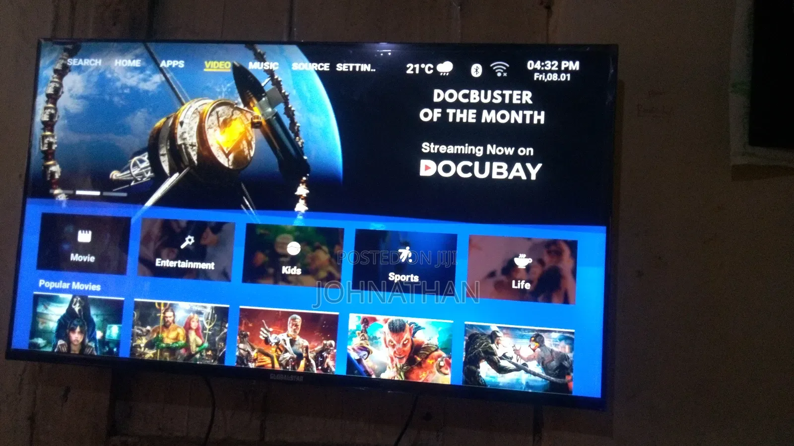 Globalstar Android Tv