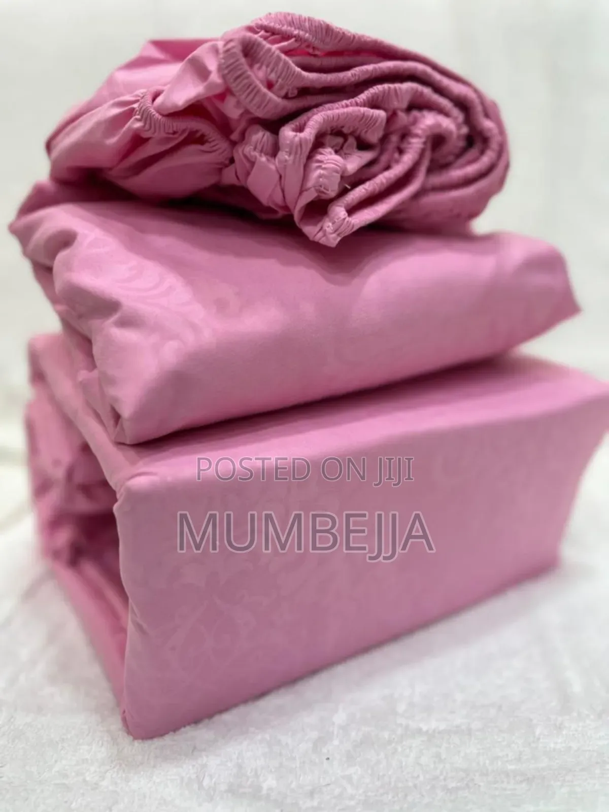 Red Wine Embossed Satin Sheets