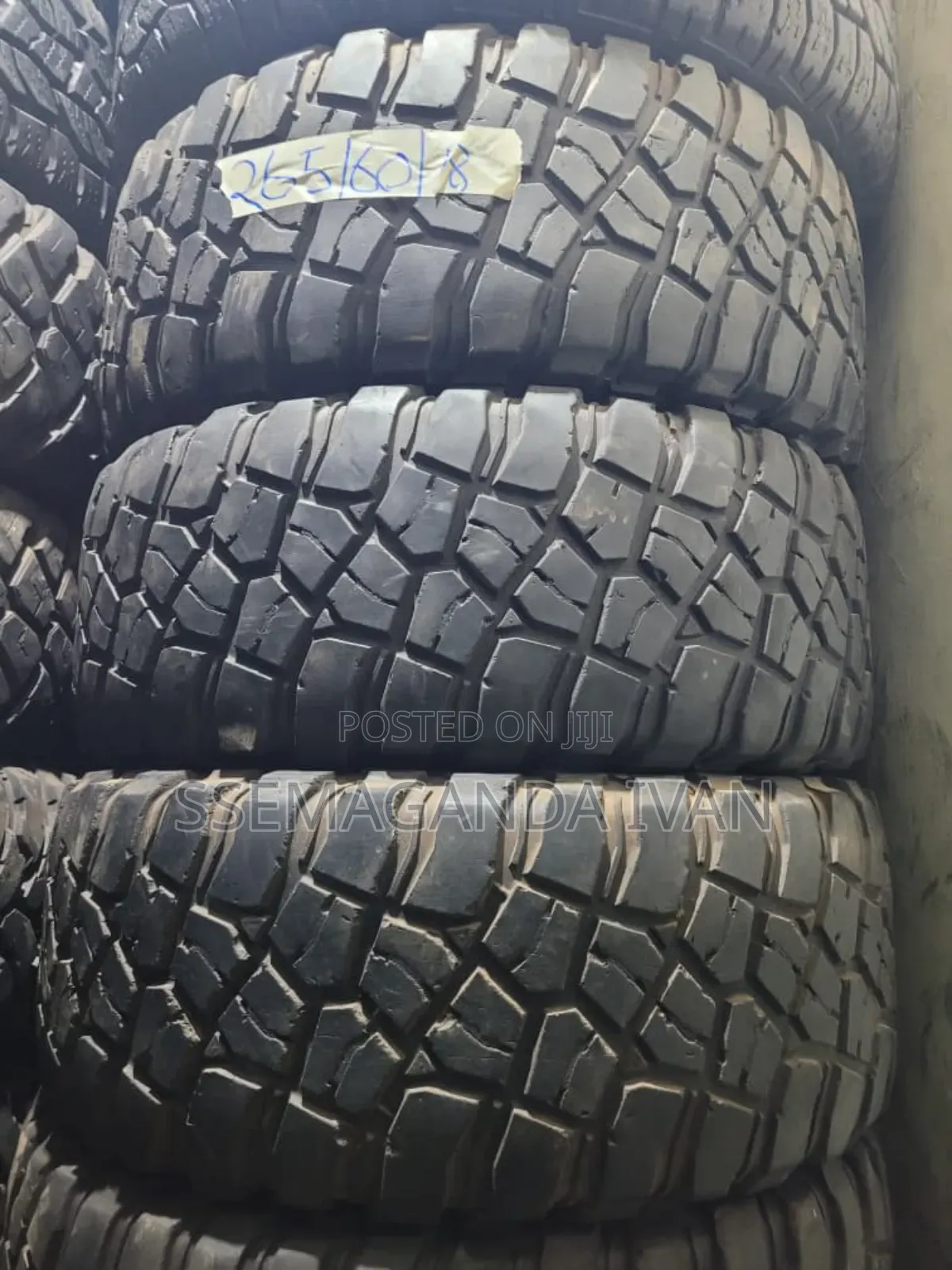 265/60r18 Imported Used Bf Goodrich Tires in Good Condition