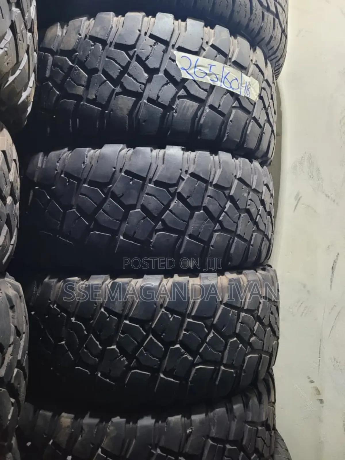 265/60r18 Imported Used Bf Goodrich Tires in Good Condition