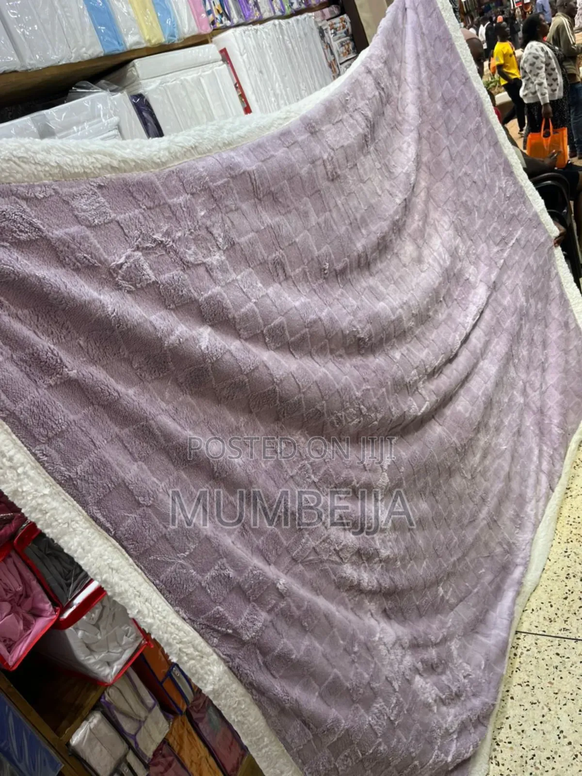 Original Gray Flence Blanket