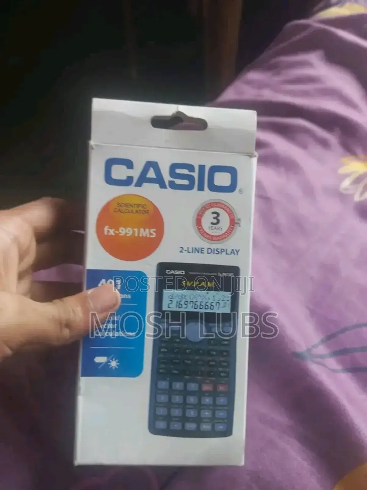 Casio Scientific Calculator Fx-991ms