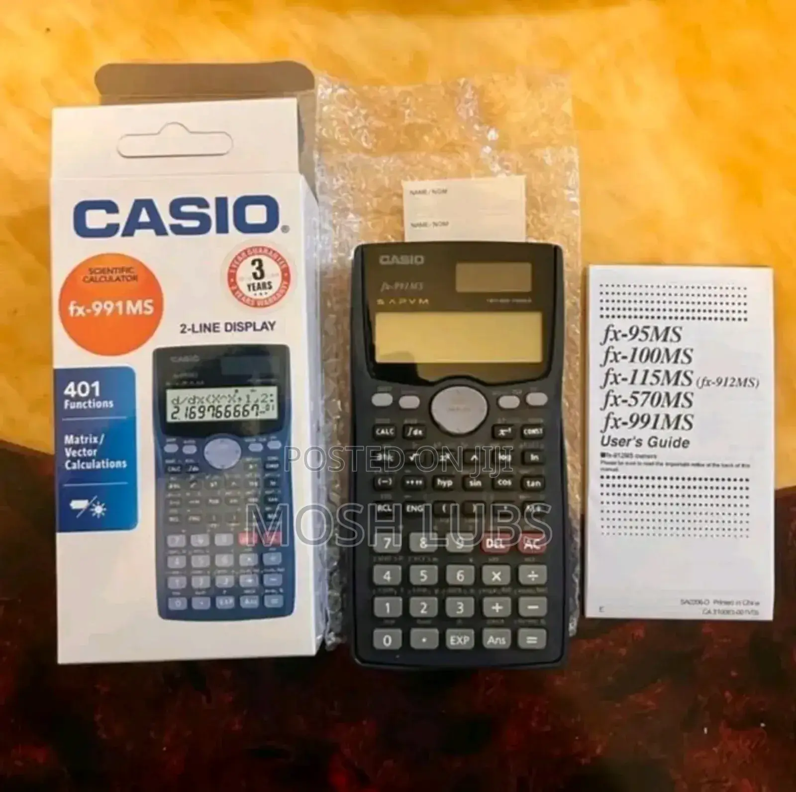 Casio Scientific Calculator Fx-991ms