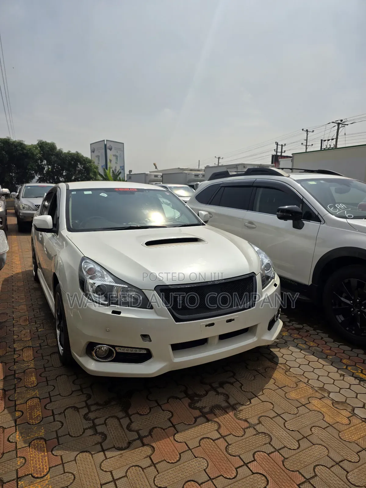Subaru Legacy 2012 White