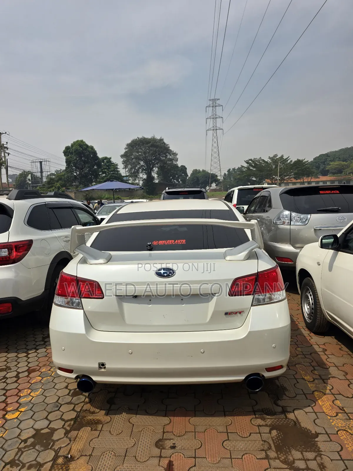 Subaru Legacy 2012 White