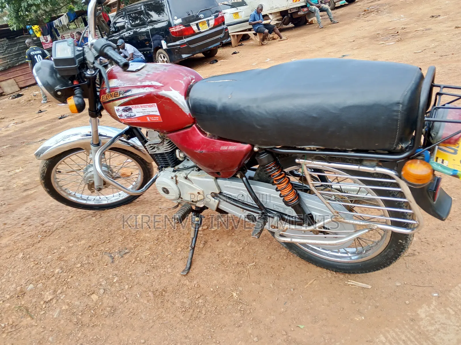Bajaj Boxer 100 2017 Red