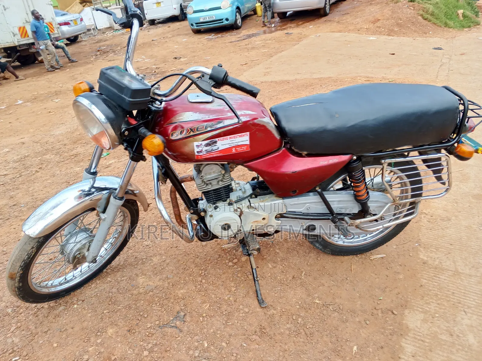 Bajaj Boxer 100 2017 Red