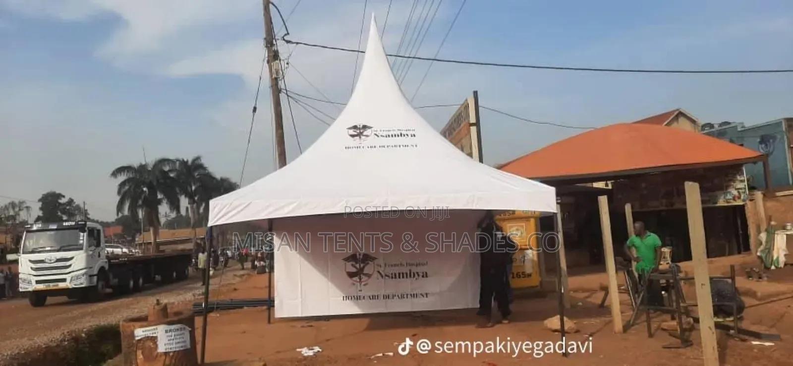 50 Seater Canopy Wedding Tent