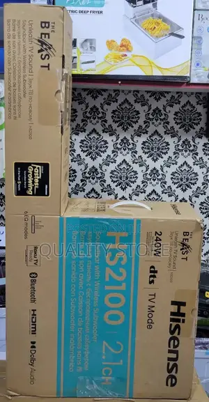 Hisense Sound Bar 2.1 Channel Hs2100 240w