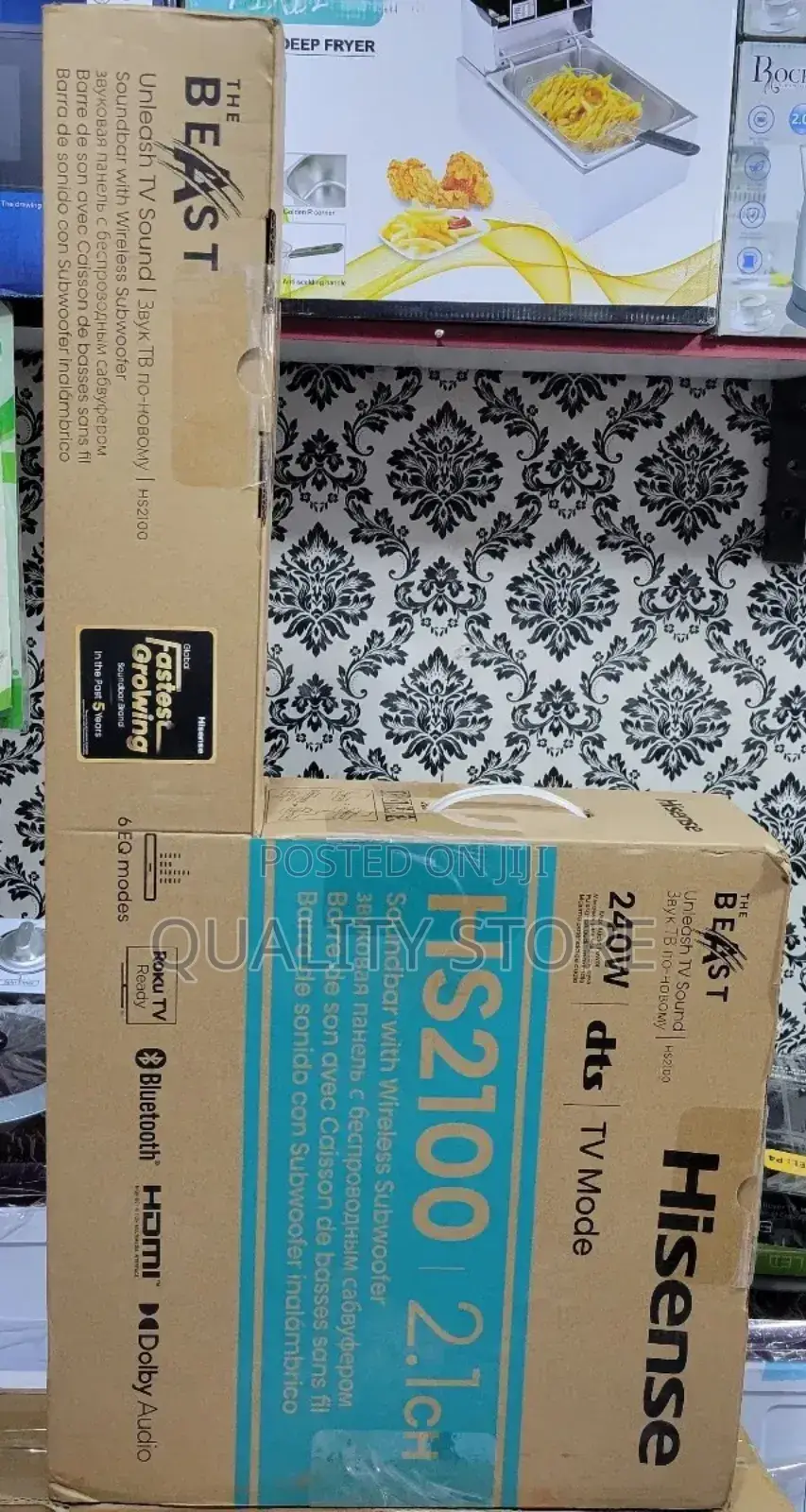 Hisense Sound Bar 2.1 Channel Hs2100 240w
