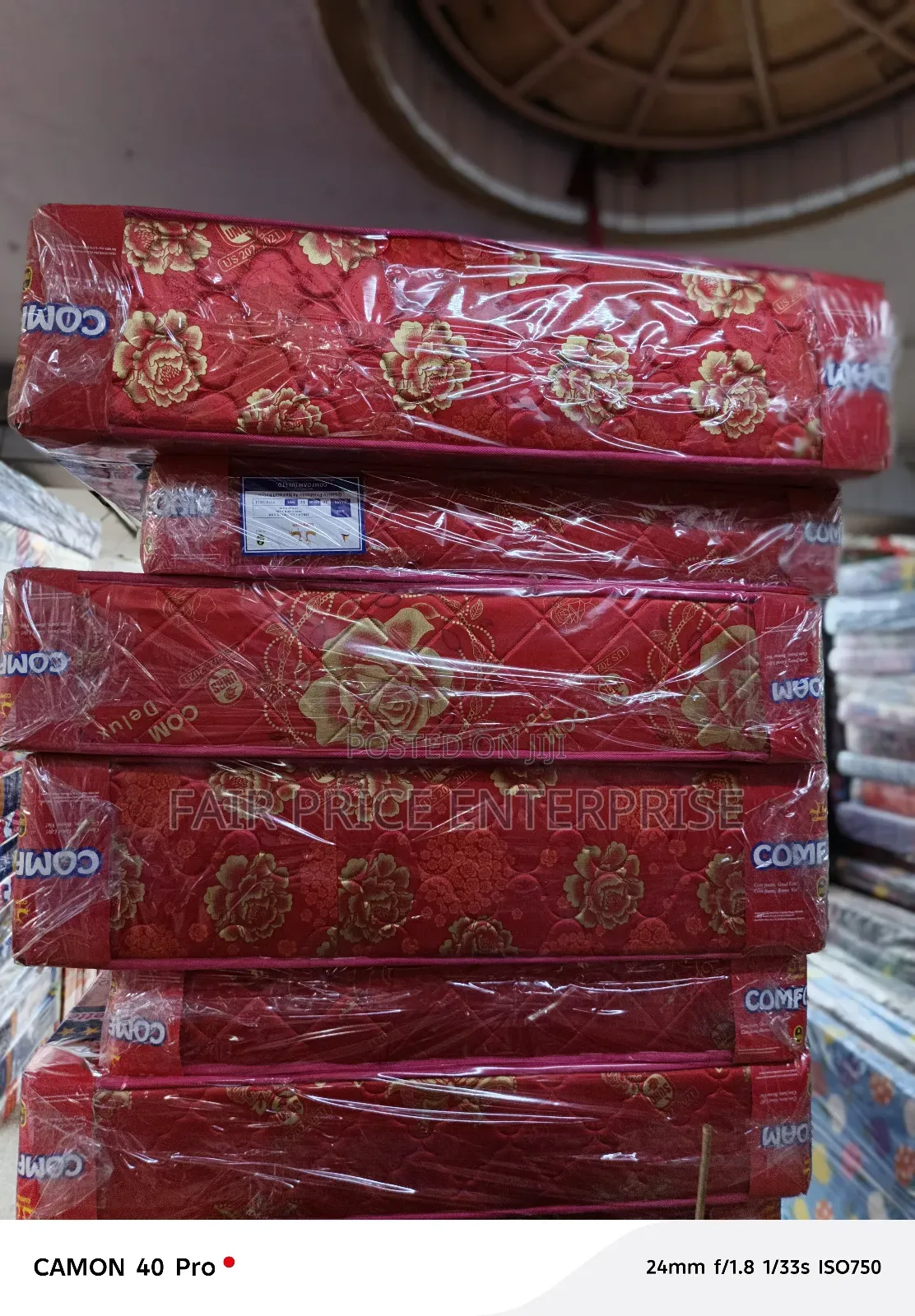 Comfoam Mattress 5x6 by 8 Inches. Super Density Mattresses