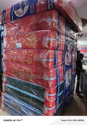 Comfoam Mattress 5x6 by 8 Inches. Super Density Mattresses