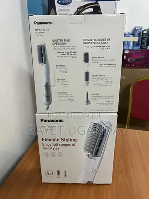 Panasonic Eh-ka31 Hair Styler With 3 Attachments