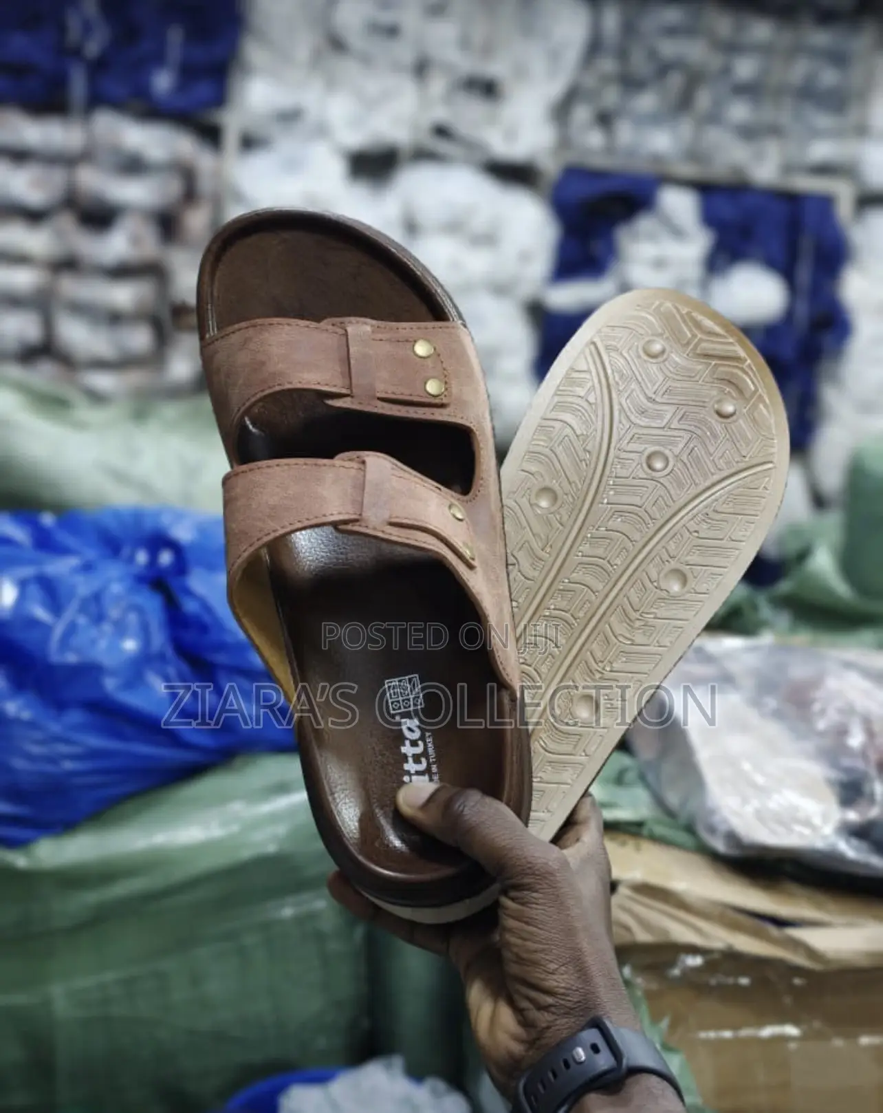 Brown Witta Made in Turkey Sandals