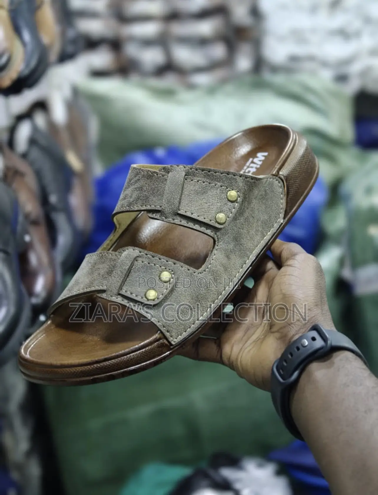Green Witta Turkey Made Sandals