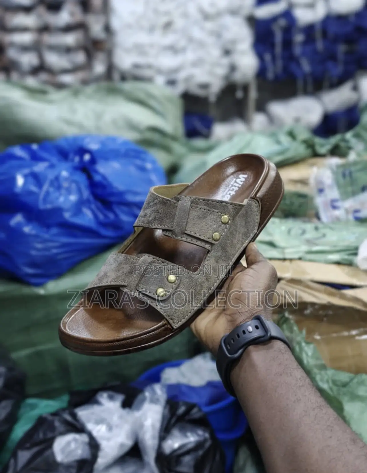 Green Witta Turkey Made Sandals