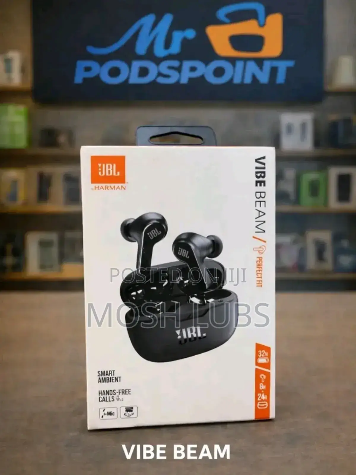 JBL Vibe Beam Earbuds