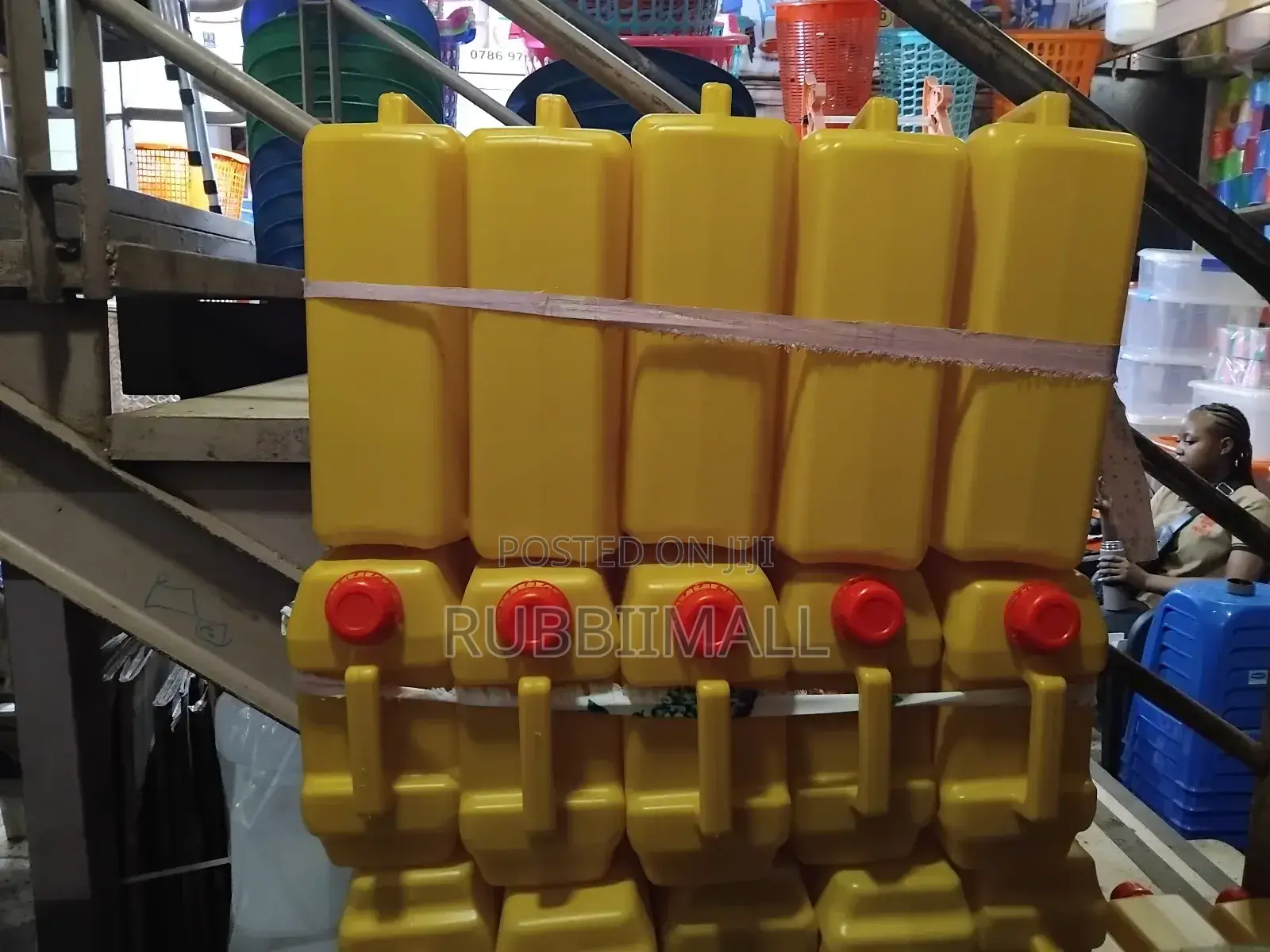 10pcs Jerrican 10l ~ Yellow
