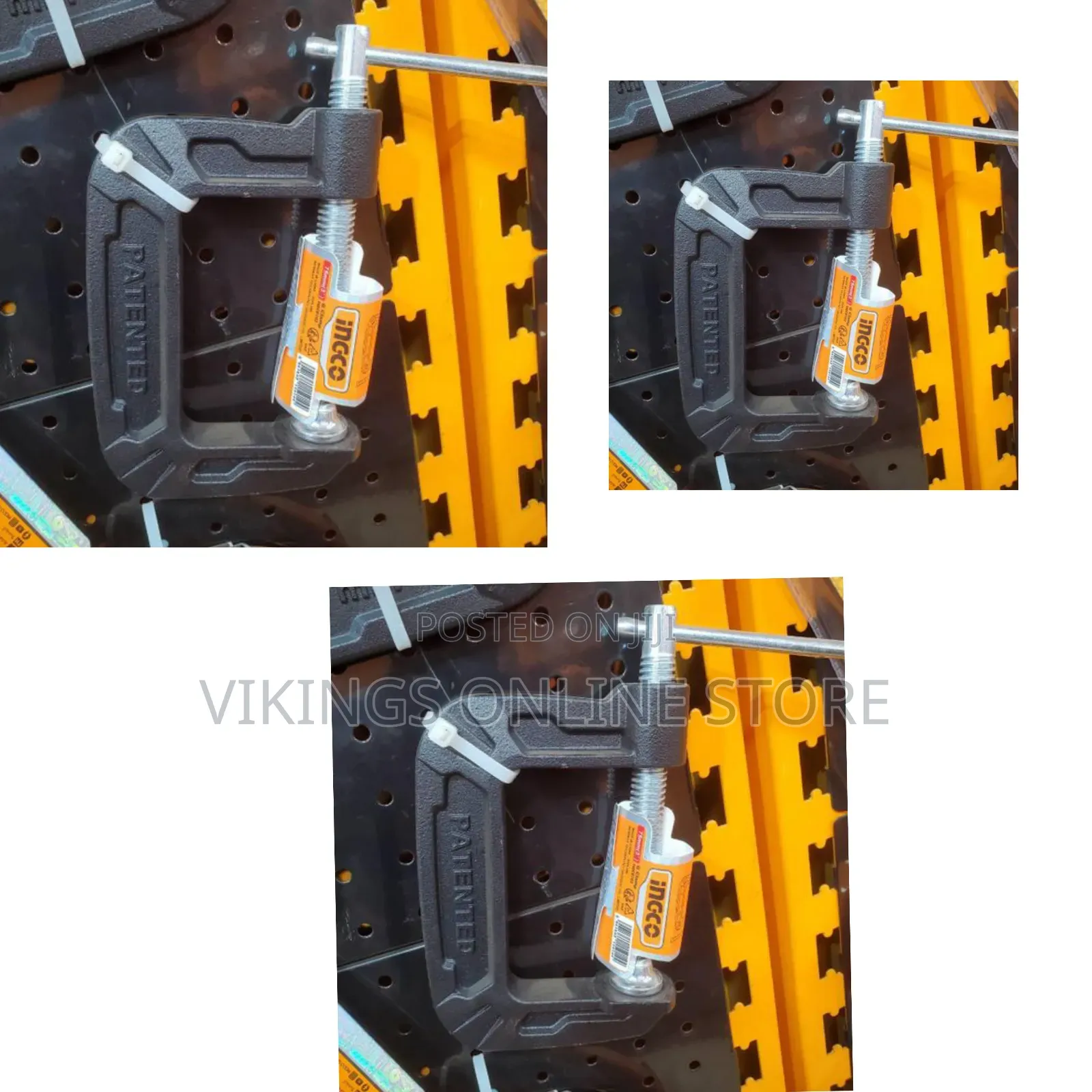Ingco Clamp G 75mm Cast Iron