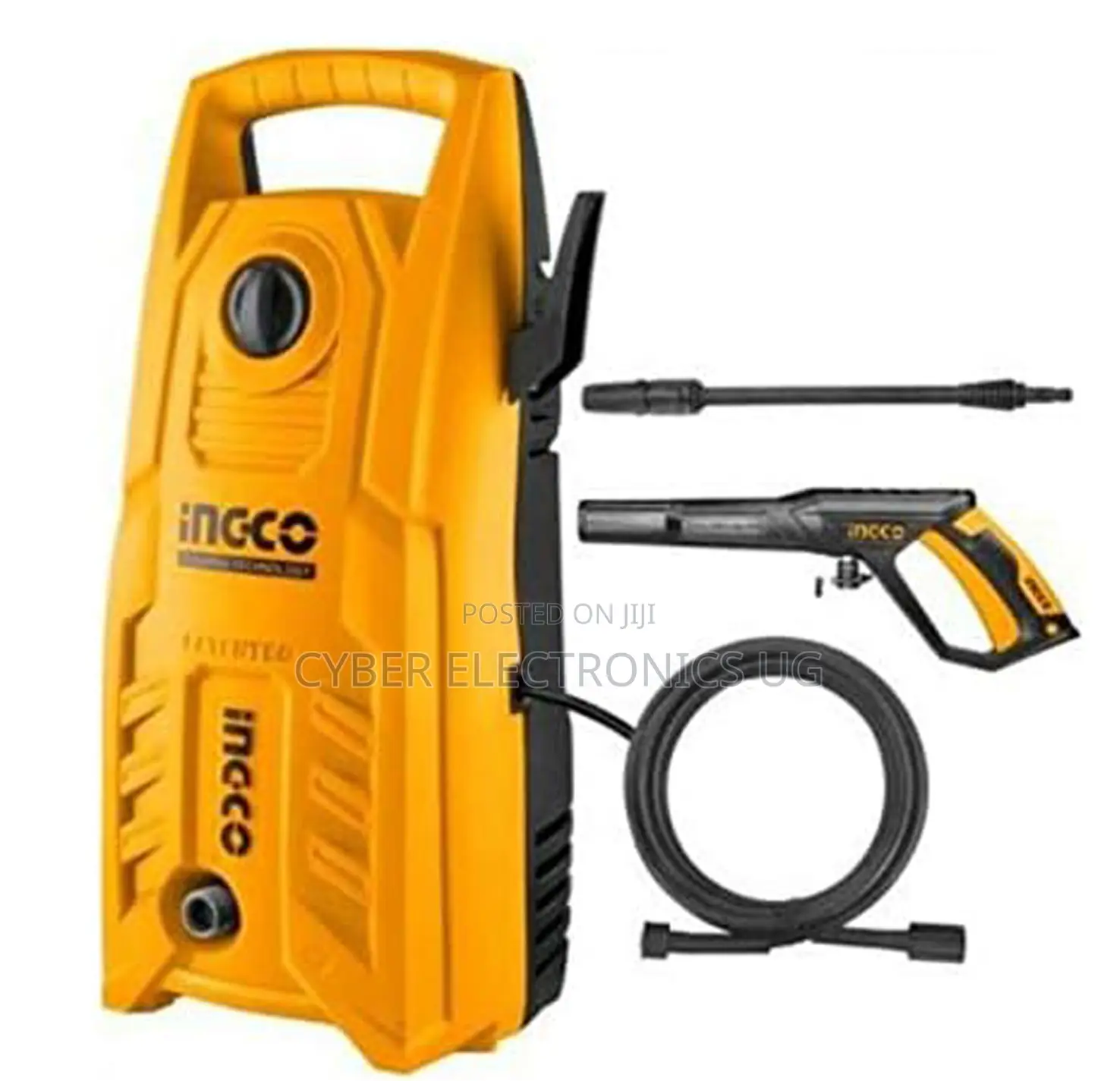 Ingco High Pressure Washer, 1400 Watts - 130 Bar