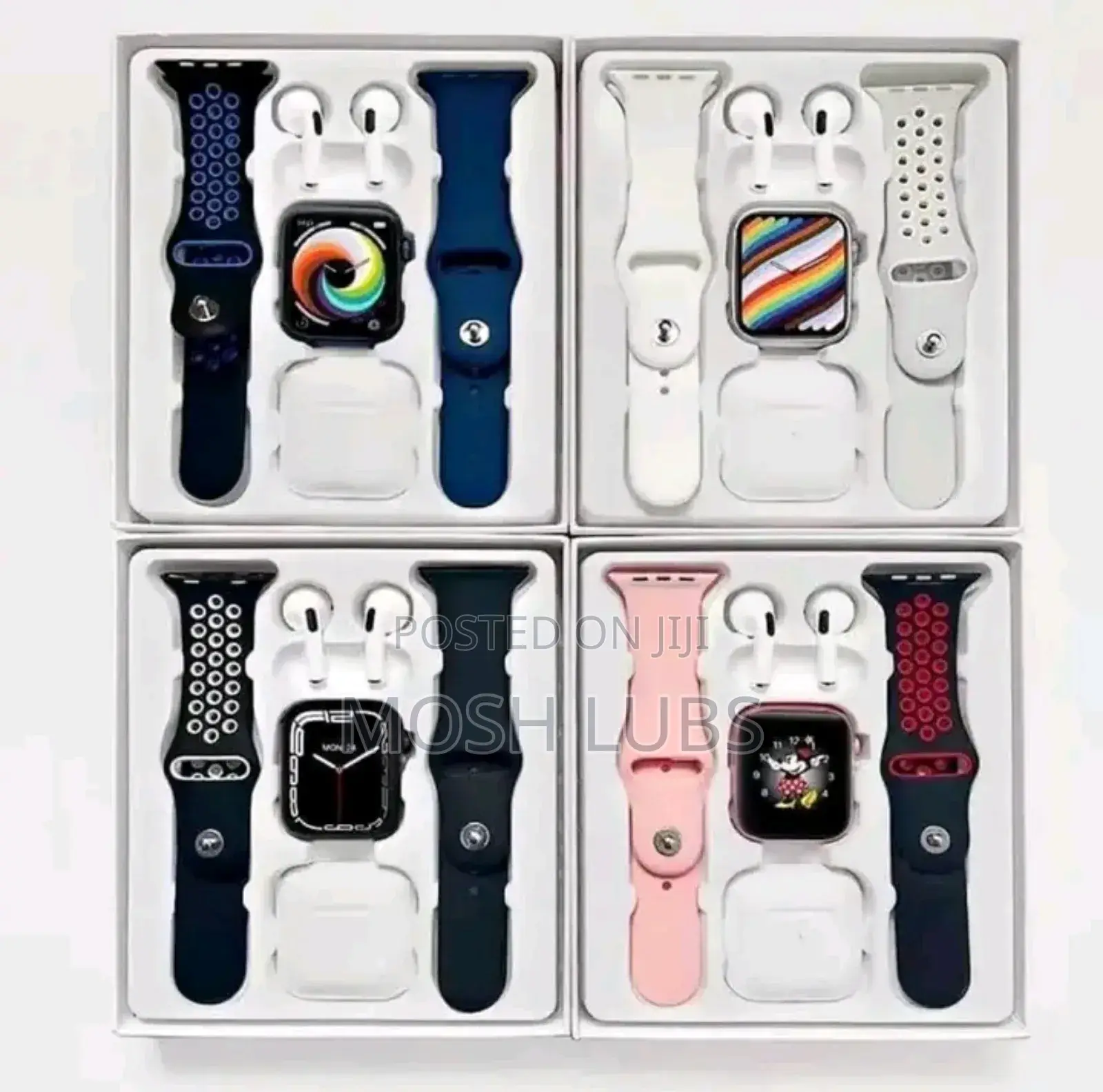 2 in 1 Smart Watch Combo