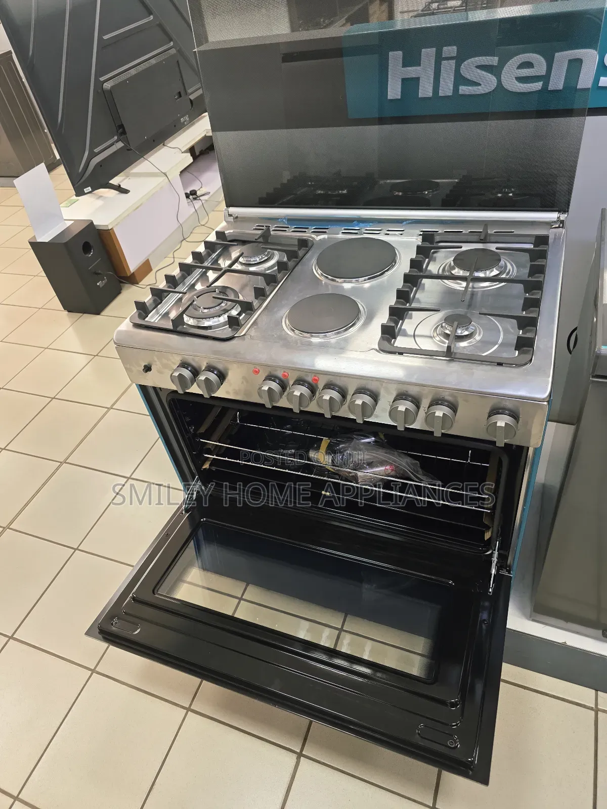 Hisense Stainless Steel 90cm*60cm (4+2) Electric Cooker Oven