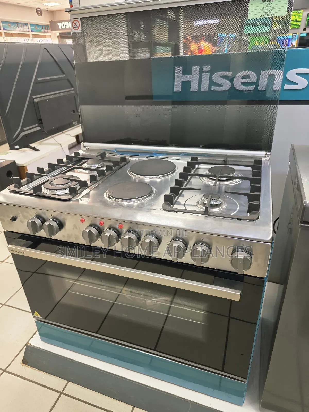 Brand New 90cm*60cm Free Standing Hisense Stainless Steel Cooker Oven
