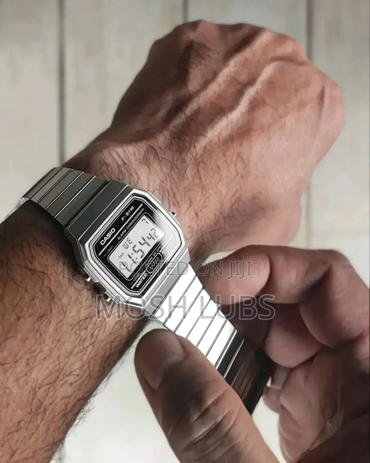 Original Casio Watch{Silver