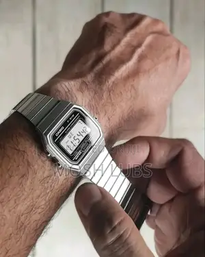 Original Casio Watch{Silver