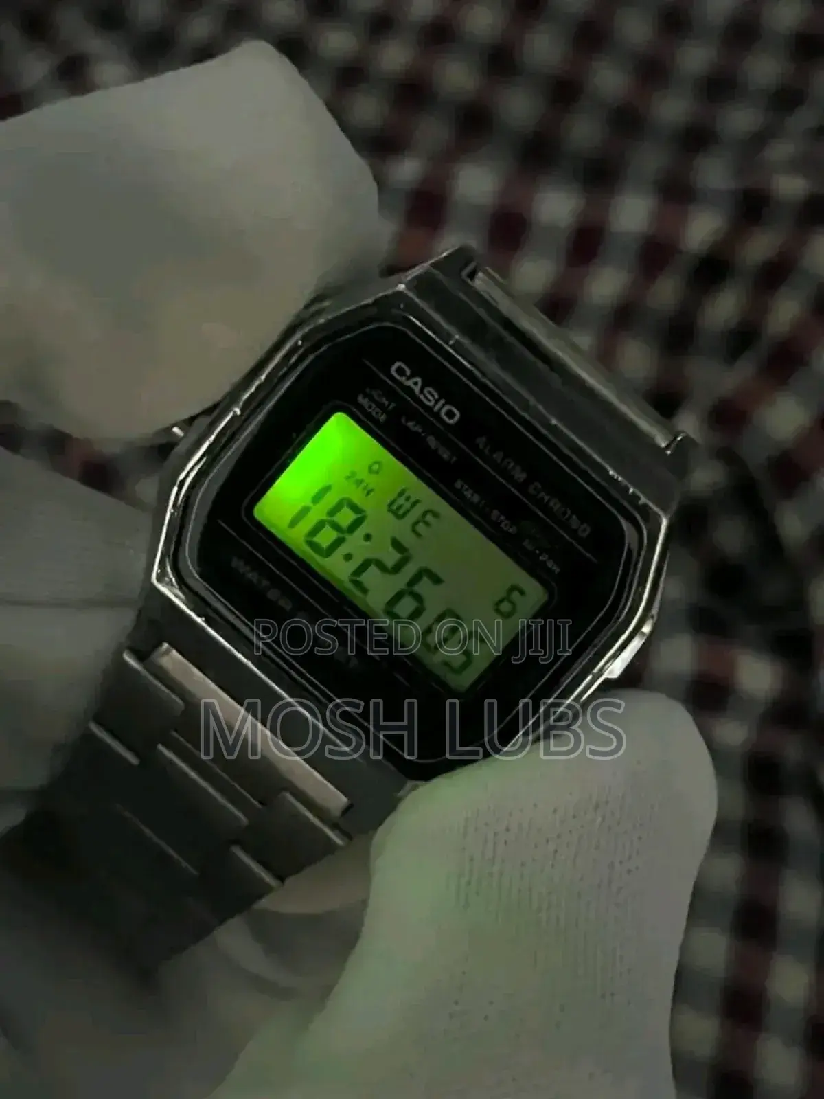 Original Casio Watch{Silver