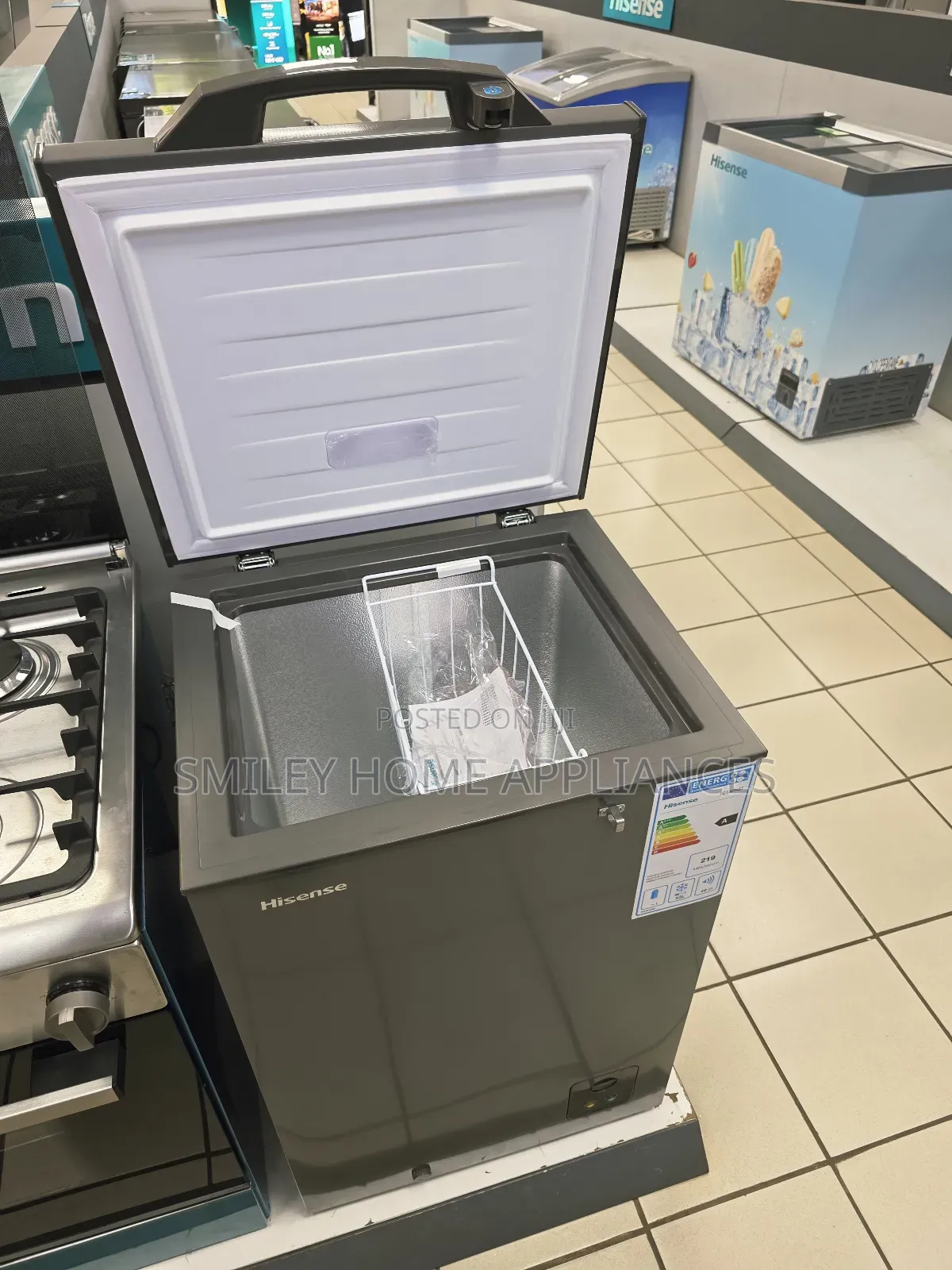 130ltrs Hisense Automatic Defrost Chest Freezer With 10 Years Warranty