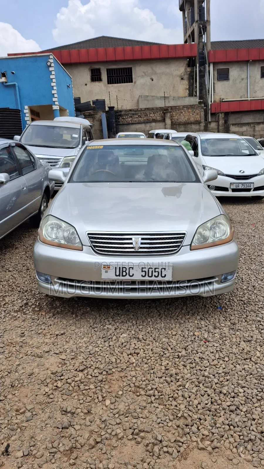 Toyota Mark II 2004 Silver