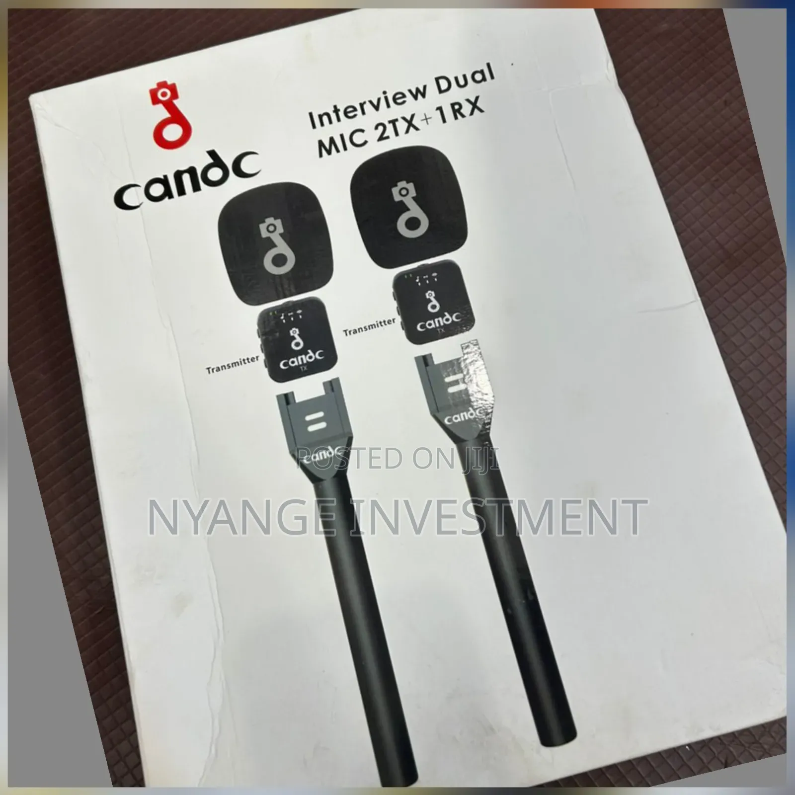 Candc Interview Dual Mic Wireless Microphone. Wireless Microphone