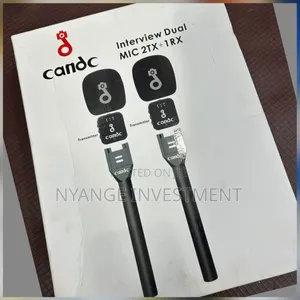 Candc Interview Dual Mic Wireless Microphone. Wireless Microphone