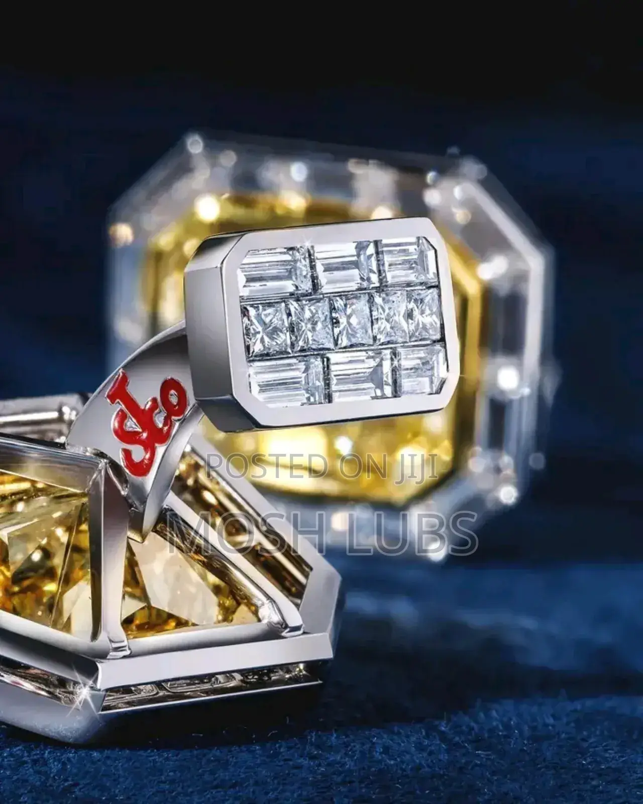 Executive Golden Cufflinks