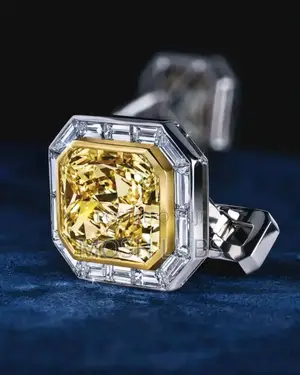 Executive Golden Cufflinks