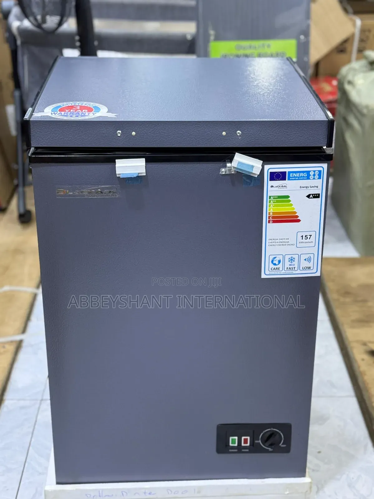 Black Ark Chest Freezer/140 Litres Deep Freezer Black Ark