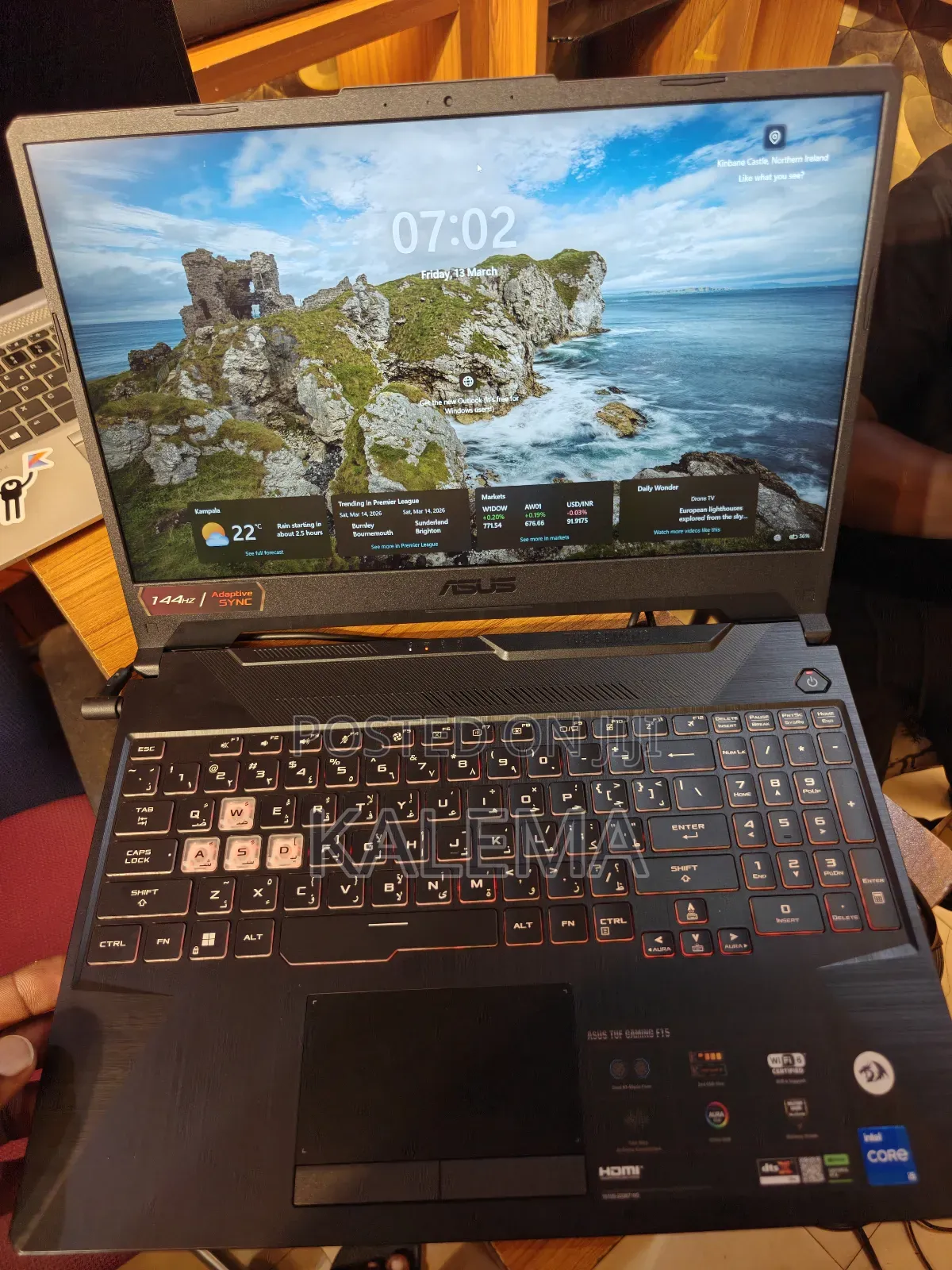 Laptop Asus TUF Gaming A15 8GB Nvidia SSD 512GB