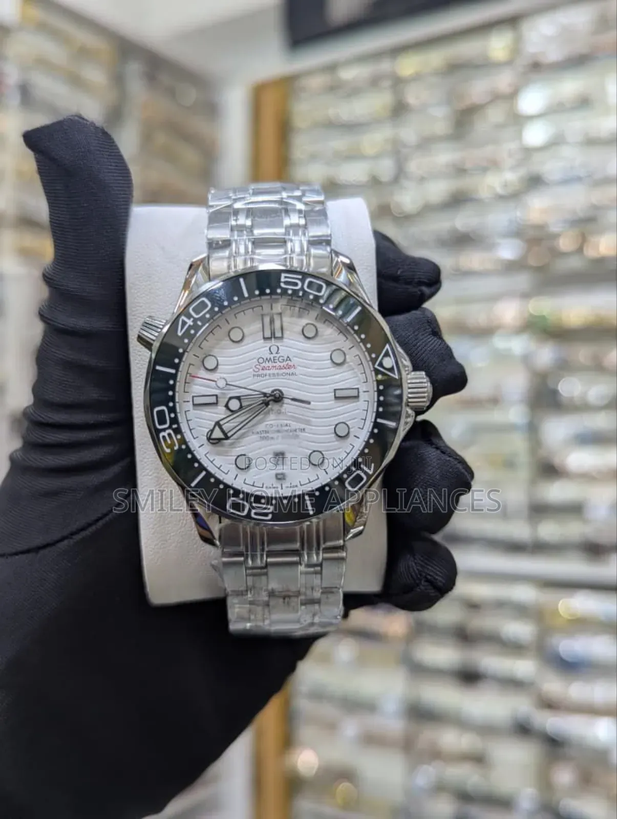 Men's Original Authentic Omega Wrist Time Piece Box