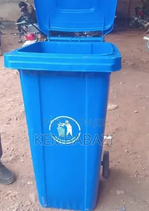 240litres Blue Plastic Wheeled Dustbin