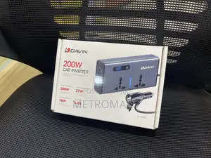 Davin 200 Watts Digital Car Inverter With Usb Ac Outlets New