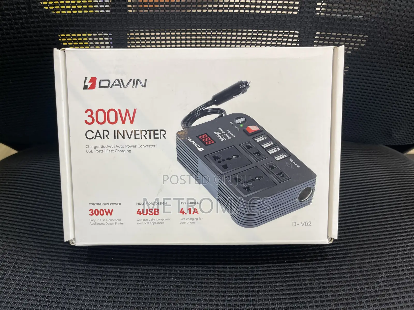 Davin 300w Car Smart Power Inverter
