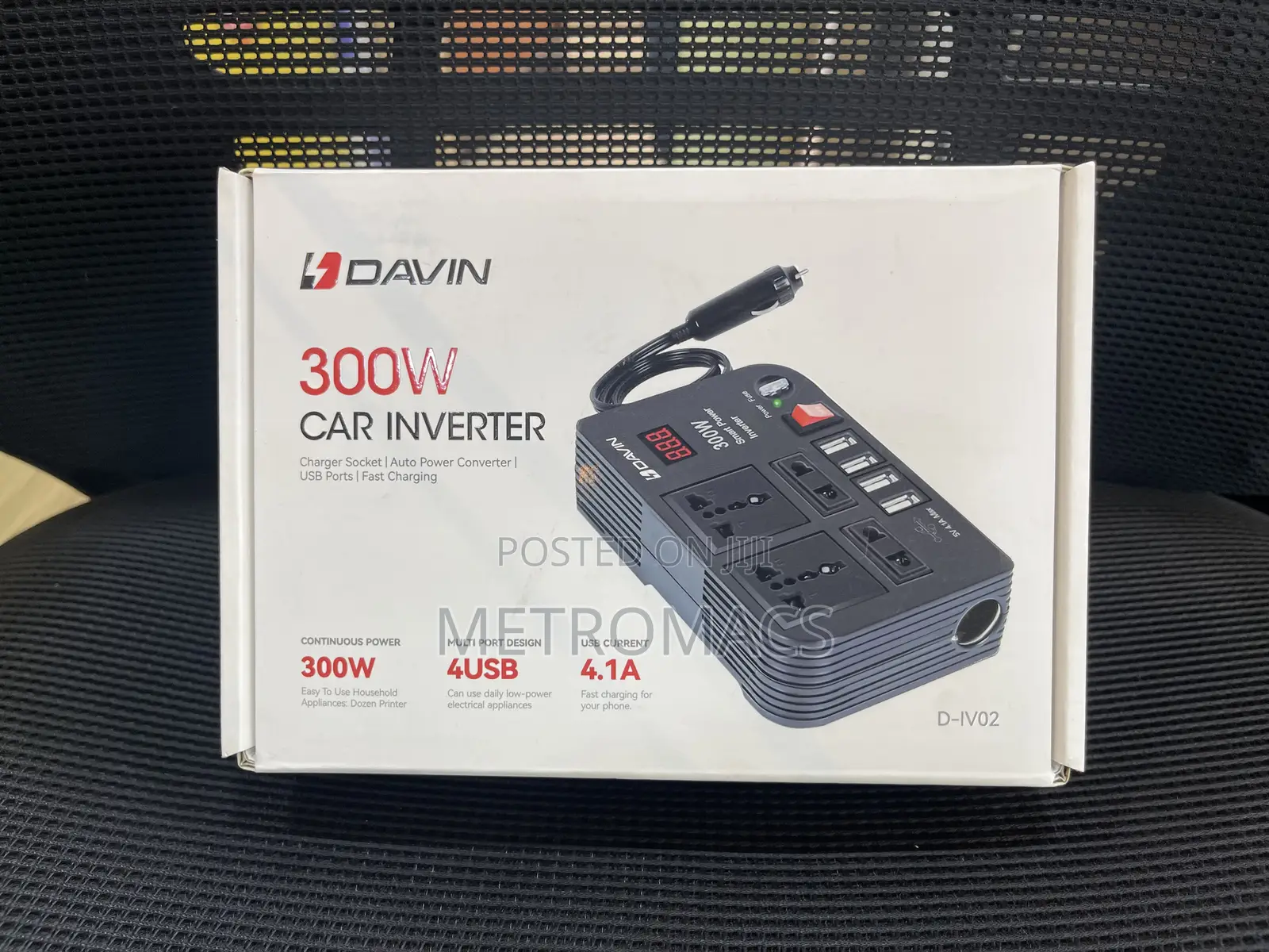 Davin 300w Car Smart Power Inverter
