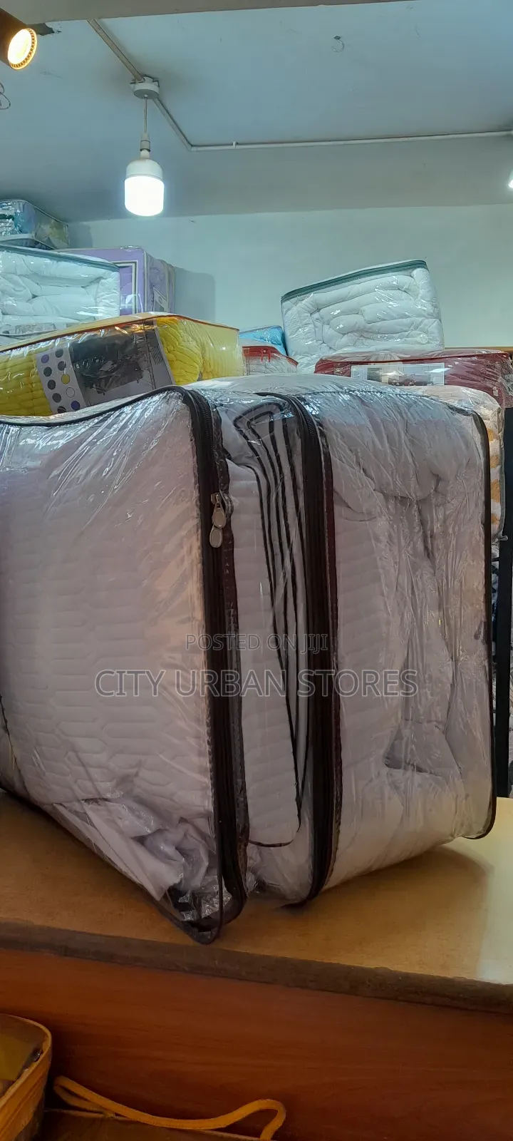 Pure White Cotton Duvets