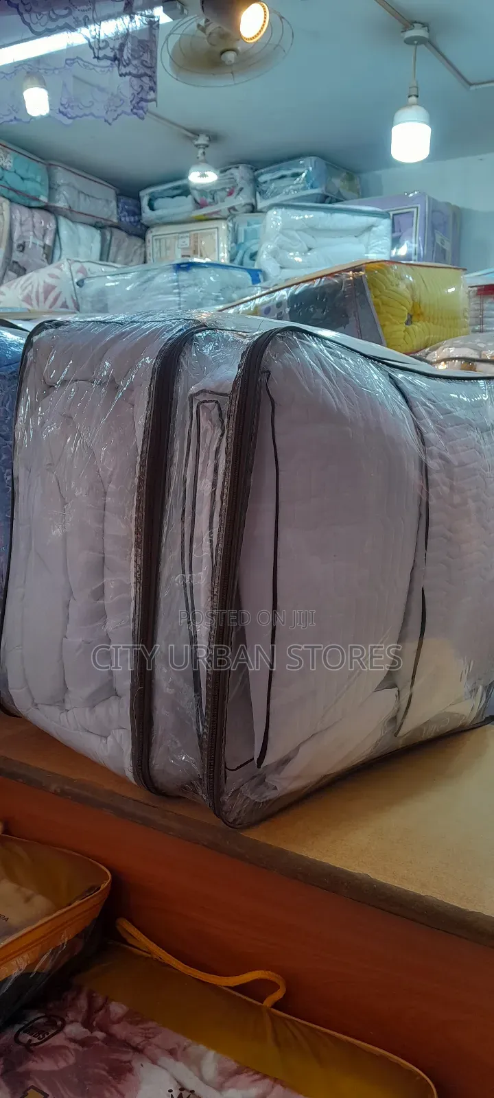 Pure White Cotton Duvets