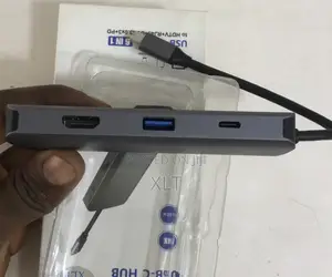 Usb-C Hub 6in 1 to HDTV +Rj45+ Usb3.0*3+Pd