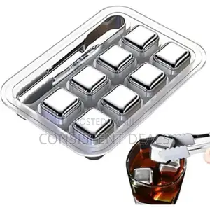 Reusable  Stainless Steel Ice Cubes